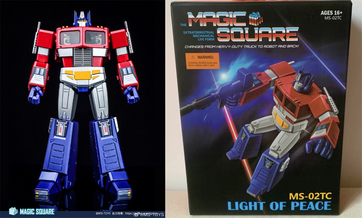Magic Square MS-02TC Light of Peace OptimusPrime Toy Color Version In Stock