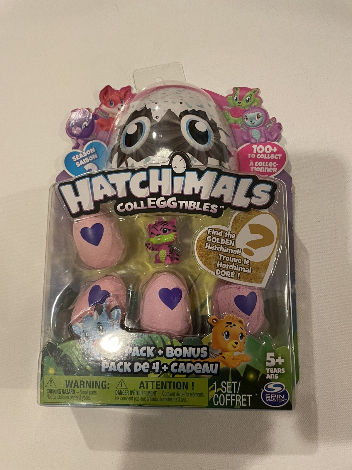 Hatchimals Colleggtibles Season 2 4-pack + Bonus (bonus Character Varies)