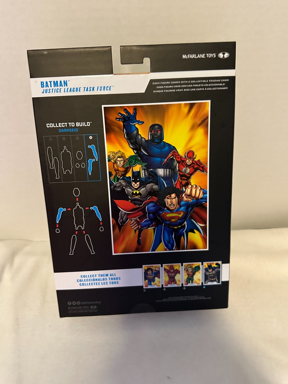 McFarlane DC Multiverse Batman Darkseid Series Justice League Task Force New
