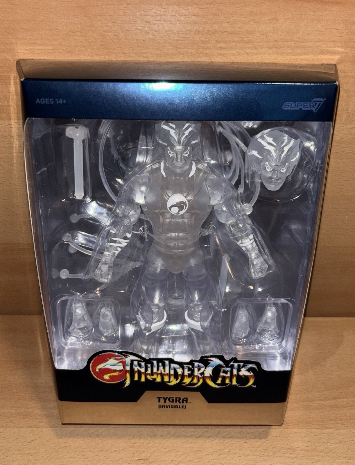 Super7 Thundercats ULTIMATES INVISIBLE TYGRA BBTS Exclusive Action Figure NEW