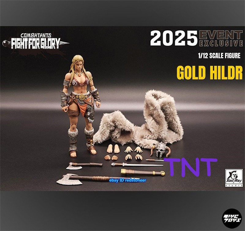 XESRAY GOLD HILDR Gladiator&rsquo;s Glory Battle 1/12 Action Figure Model Collection
