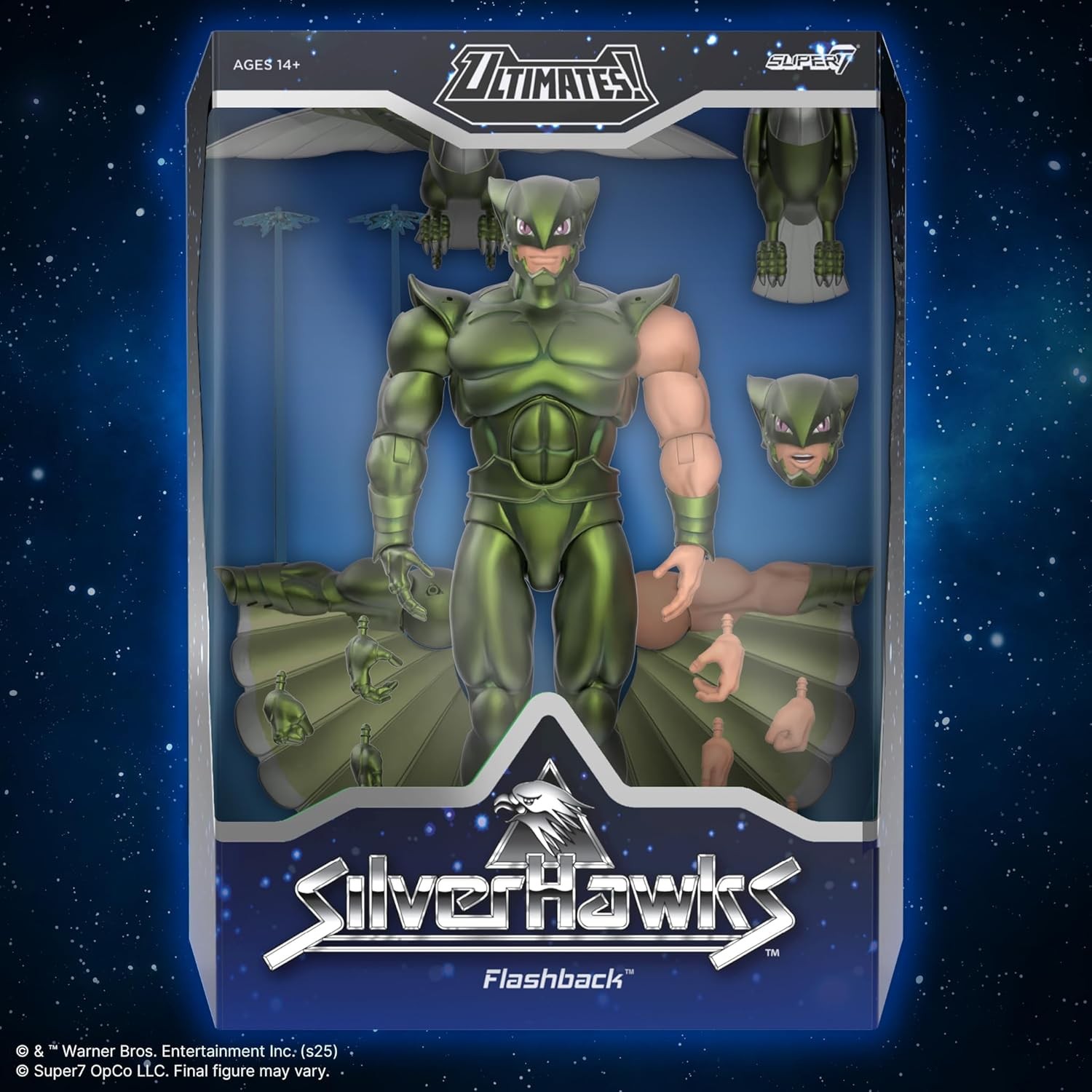 SilverHawks ULTIMATES Flashback Toon Action Figure Super7