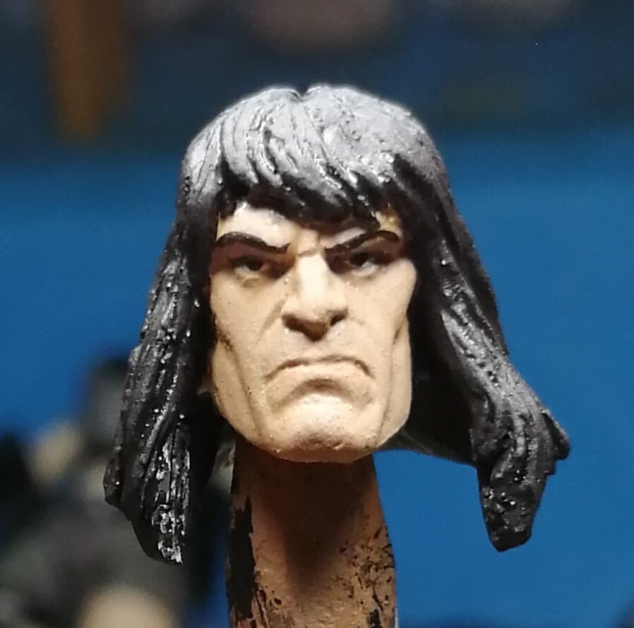 129 CONAN COMIC – custom resin headcast