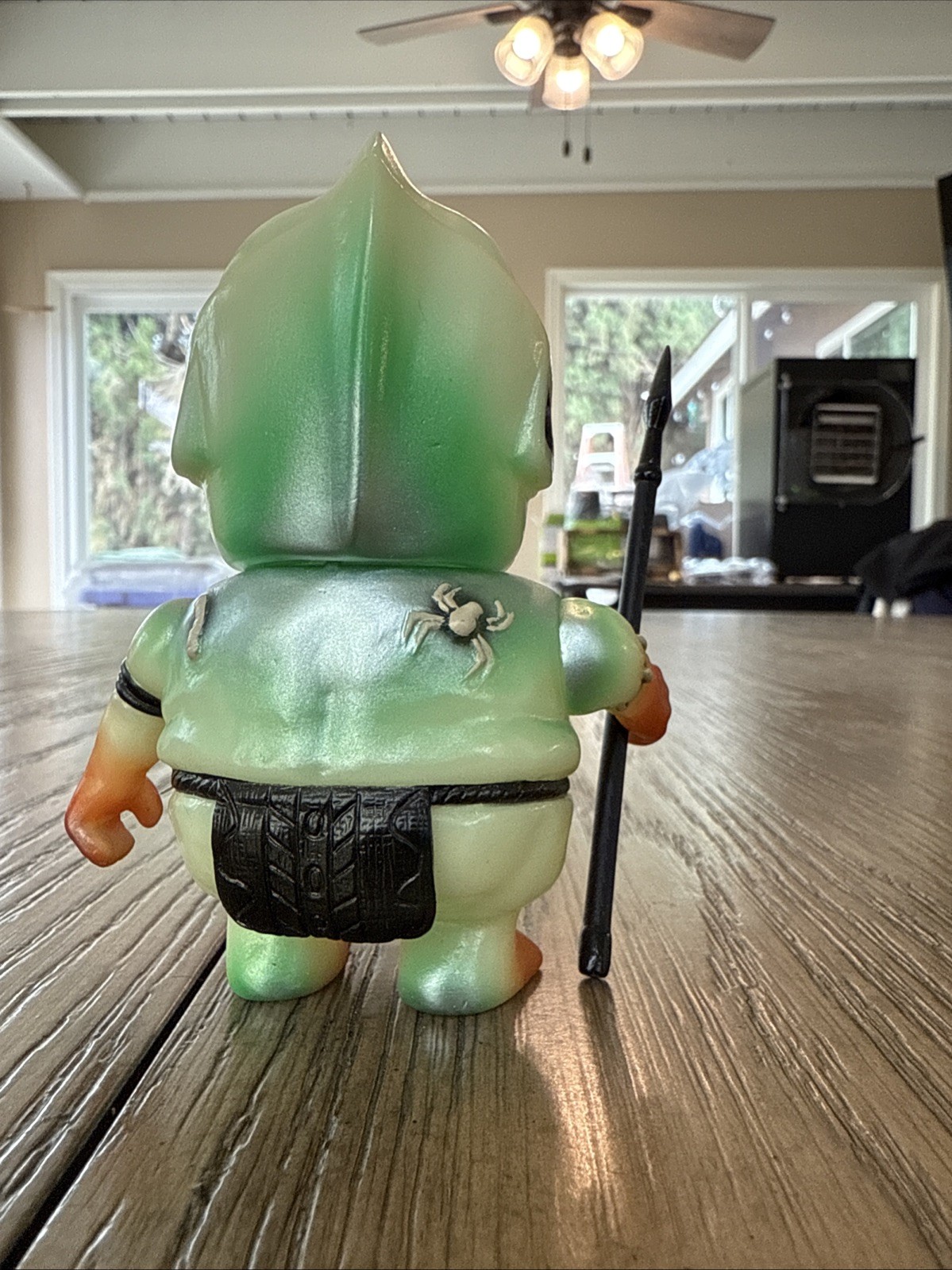 Sofubi Soft Vinyl Atomica Exotica Glowing Head Designer Art Medicom Kaiju Toy
