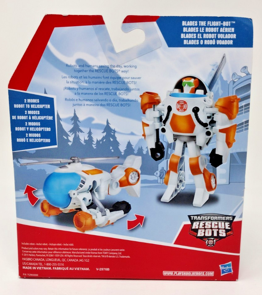 Playskool Heroes Transformers Rescue Bots Blades The Flight Bot Action Figure