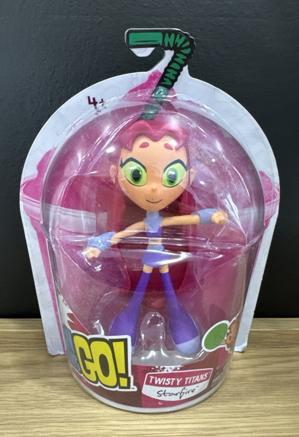 DC Comics Teen Titans GO! Twisty Titans Starfire Flexible 6&Prime; Action Figure Toy