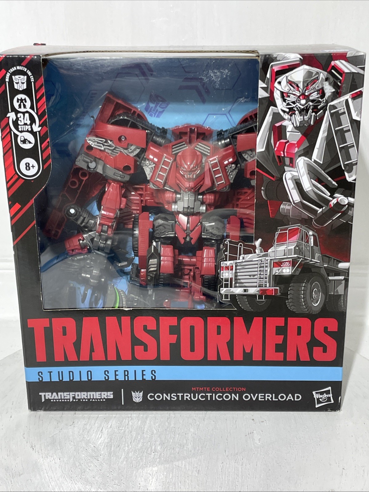 Transformers Studio Series Constructicon Overload 8.5” Action Figure – Brand New