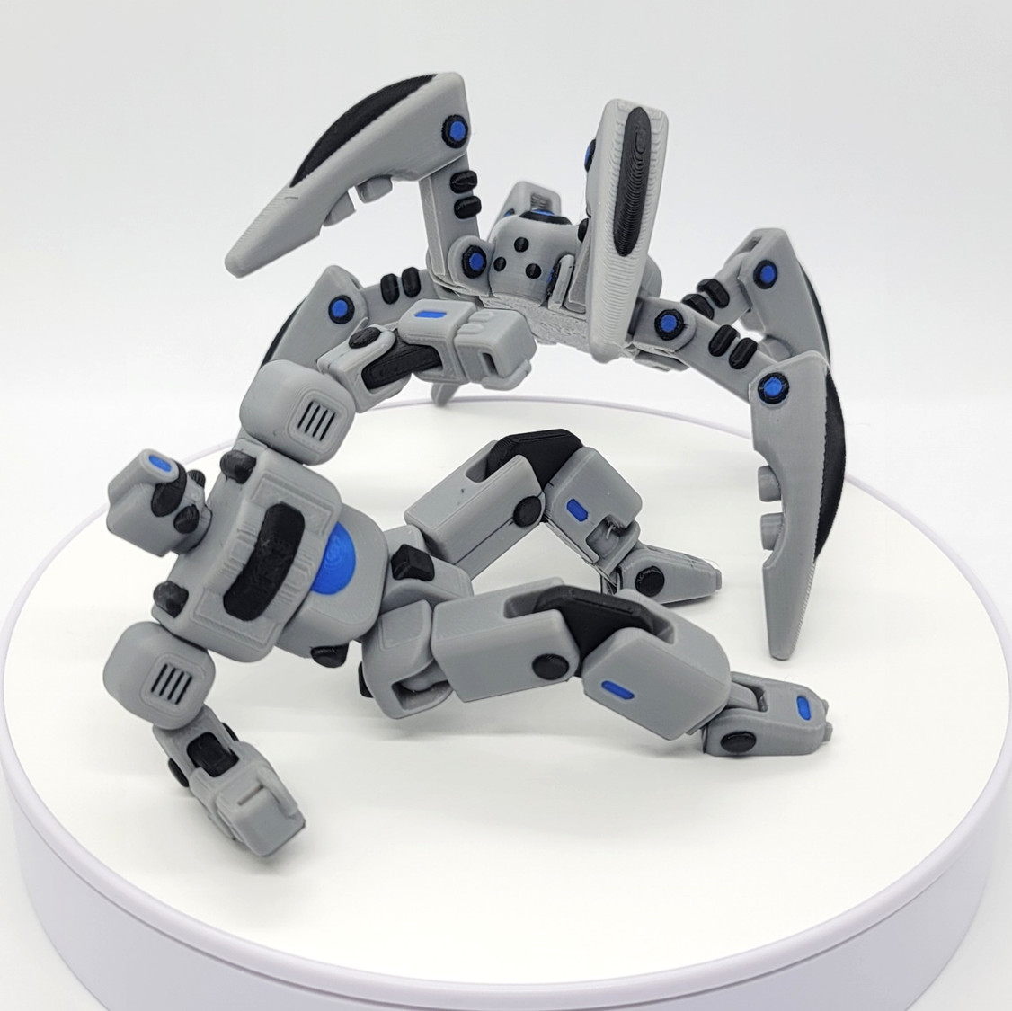 Crawler | Robot Mech Action Figure | 3D Printed Articulated Animal Toy