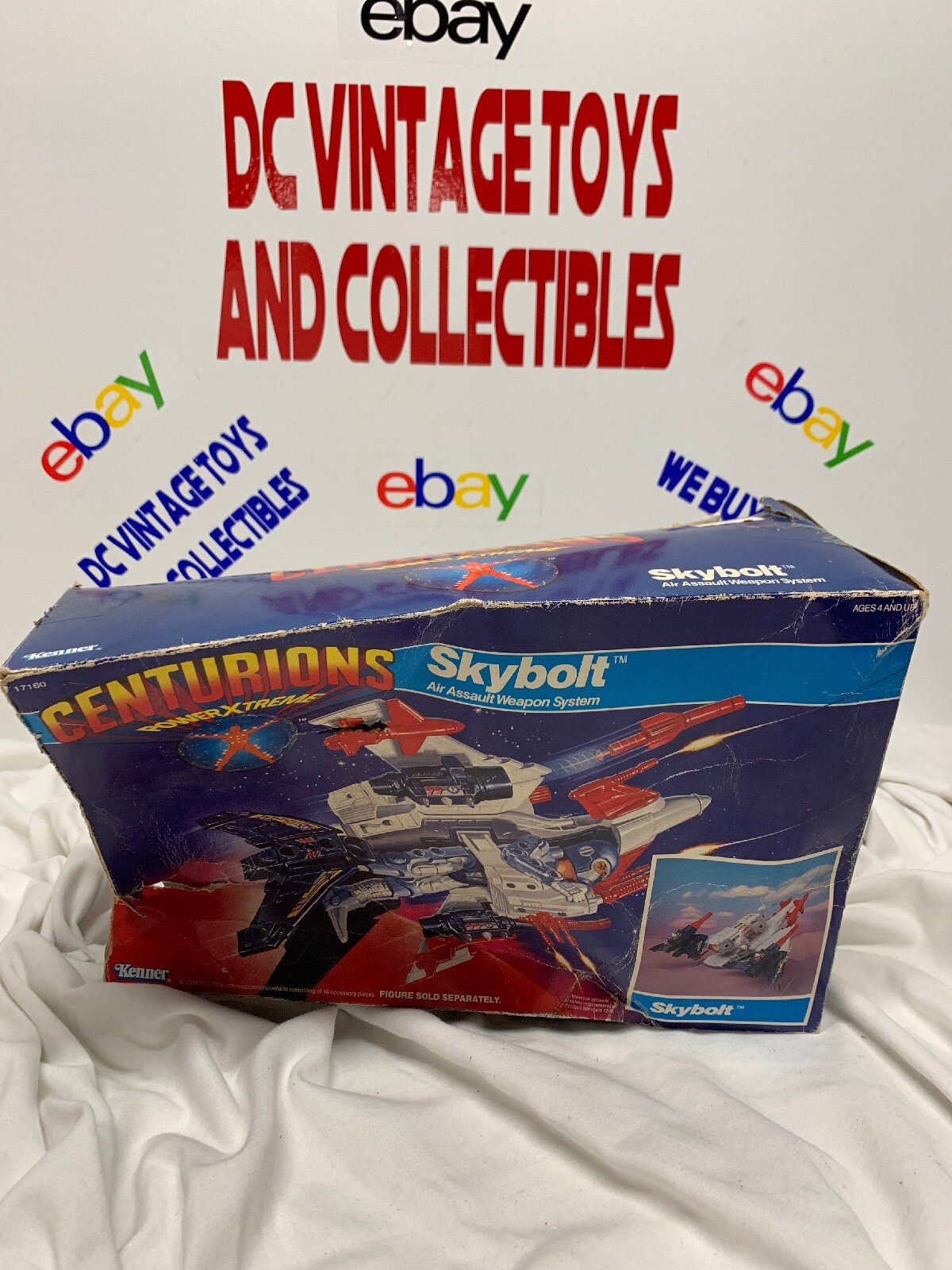 1986 CENTURIONS POWERXTREME SKYBOLT Empty Box Only KENNER