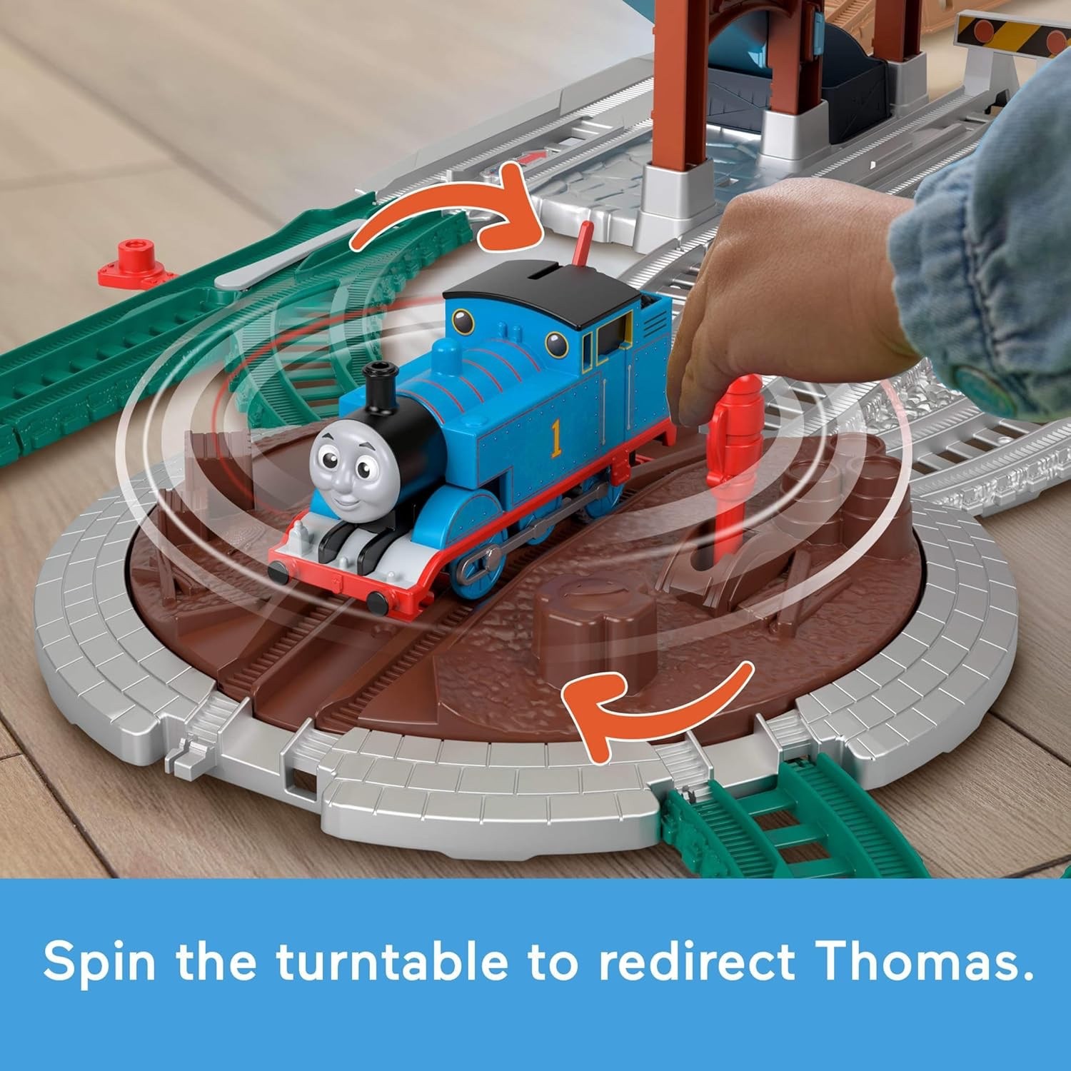 Thomas & Friends Motorized Toy Train Set Load & Launch Barrel Delivery Play NEW