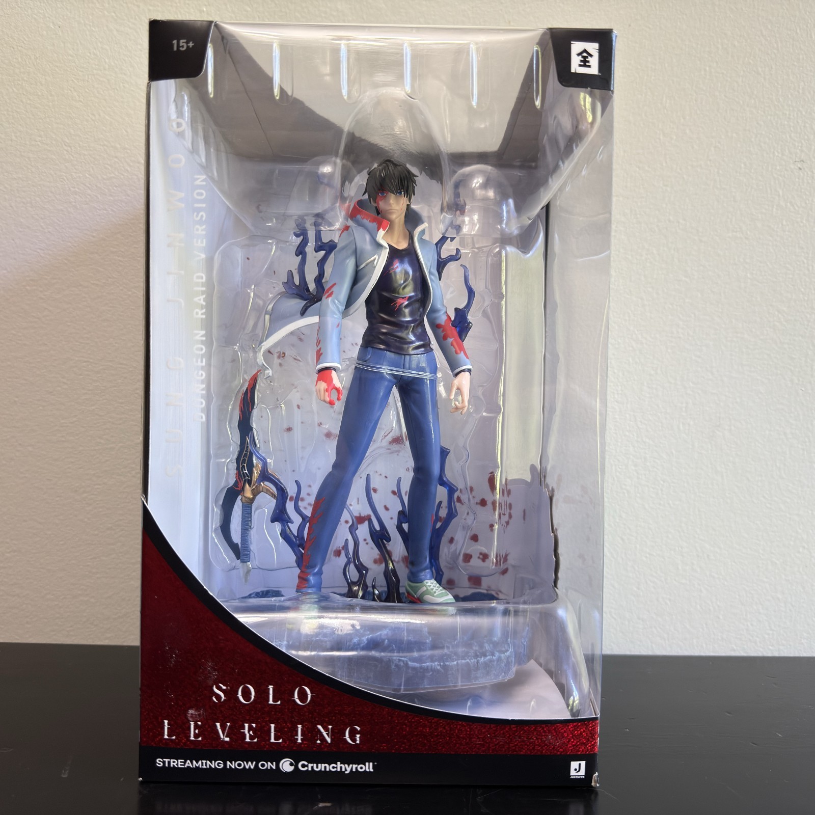 Jazwares Total Anime Figure Solo Leveling Sung Jinwoo Dungeon Raid Version