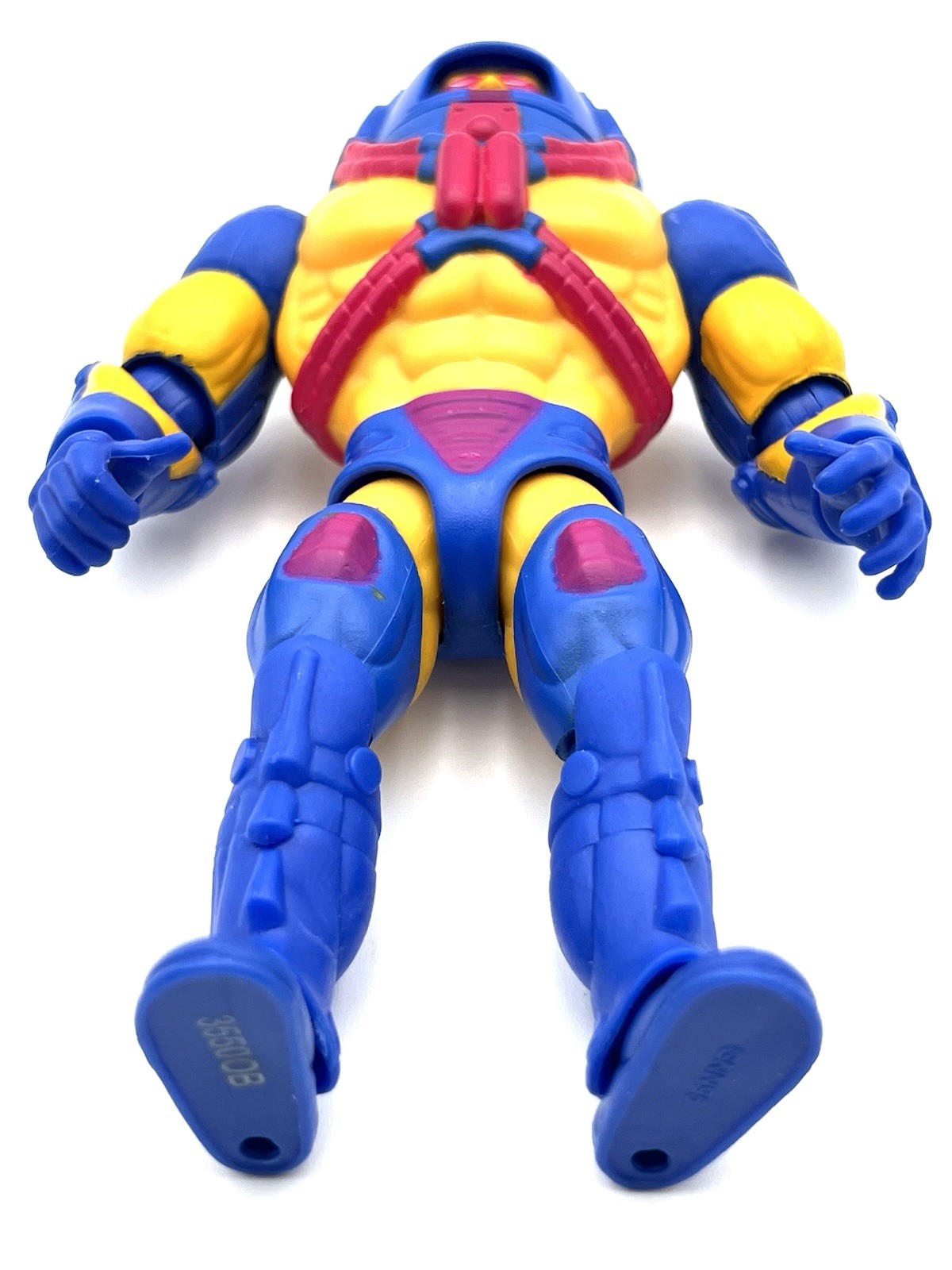 Mattel MOTU MAN-E-FACES Origins 2020 Complete w/ Custom Stand | Clean