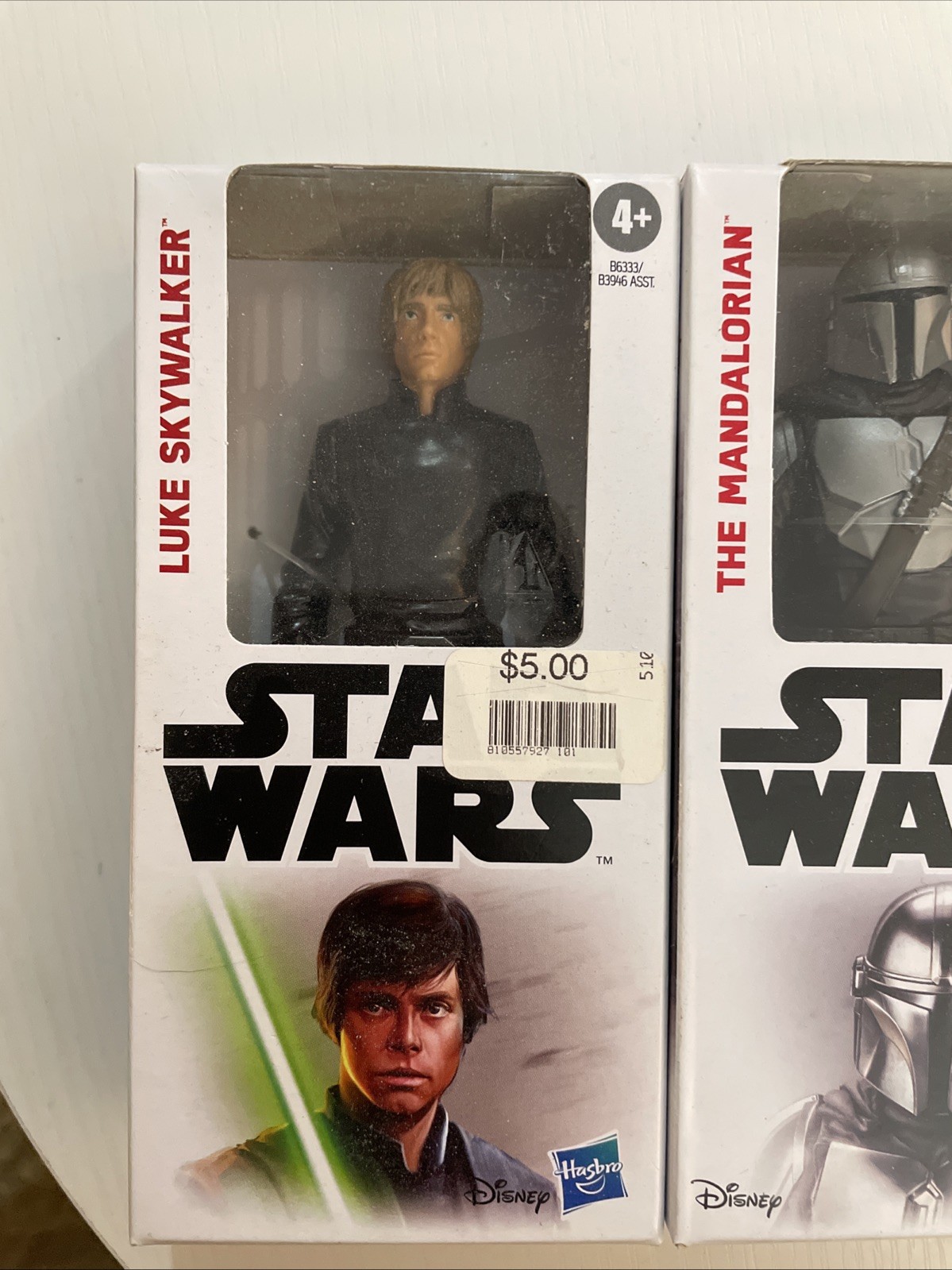 Star Wars Action Figure Bundle – Lot of 4- New- Disney Hasbro