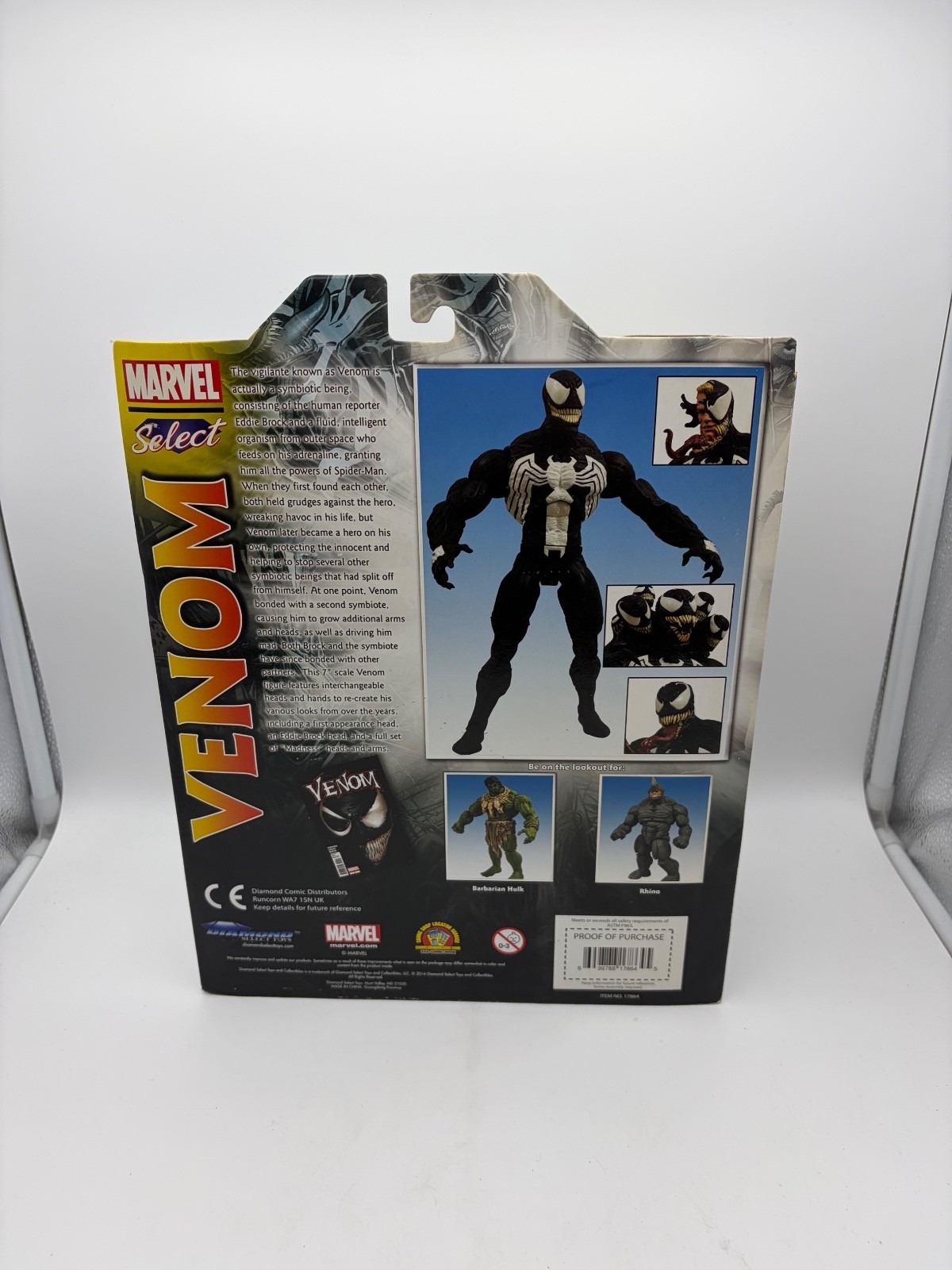 Marvel Diamond Select Venom Special Collector Edition 7&Prime; Action Figure