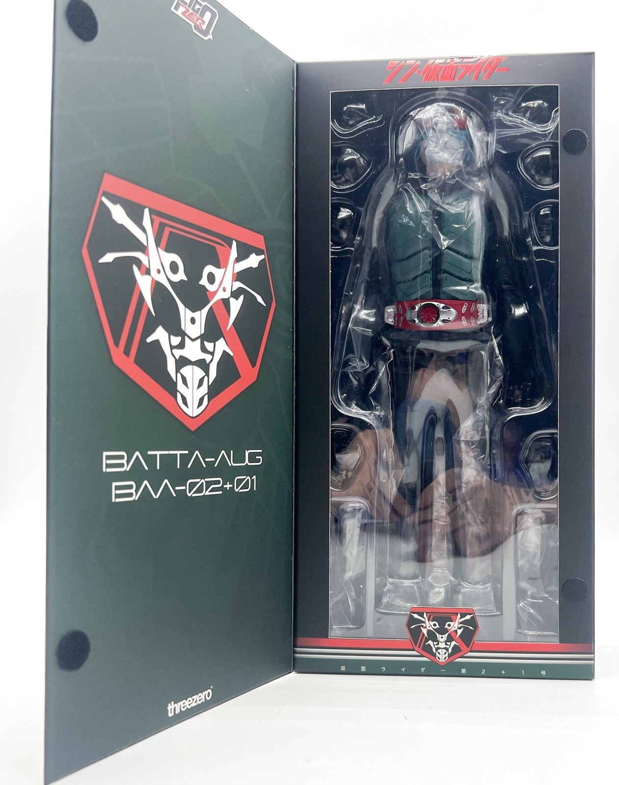 threezero FigZero Shin Kamen Masked Rider No. 2+1 1/6 Scale Action Figure Anime