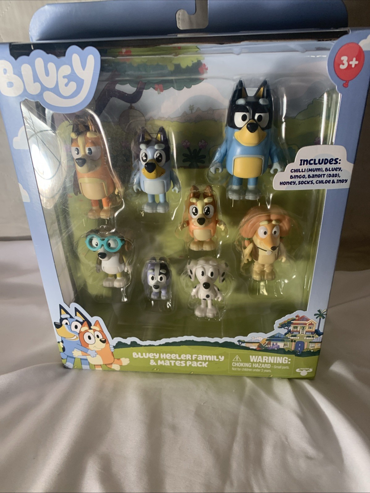Moose Toys BLUEY Heeler Family & Mates Pack Figures Item #312