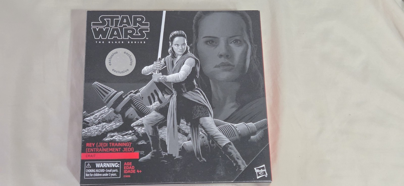 Star Wars Black Series- REY JEDI TRAINING Toys R Us EXCLUSIVE