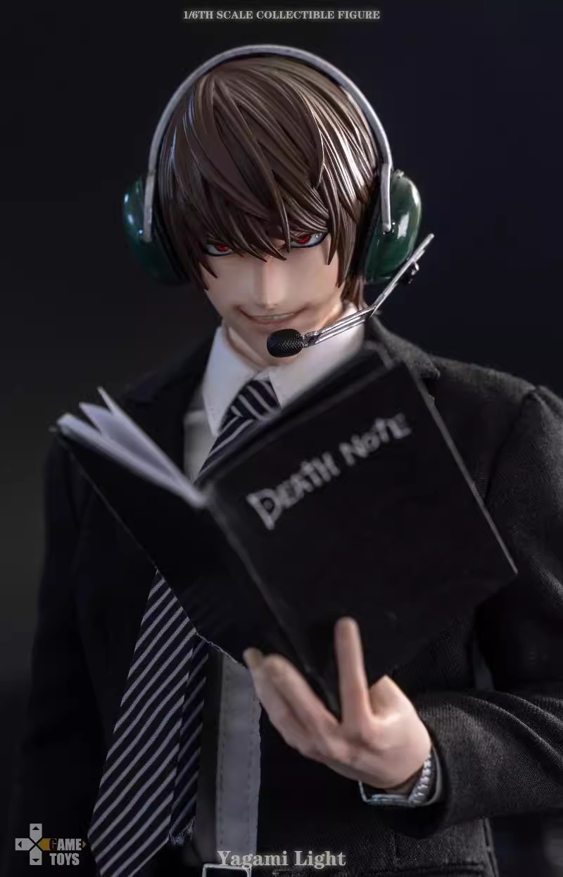 GAMETOYS GT-008A DEATH NOTE Yagami Light Business Suit Action Figure No Head