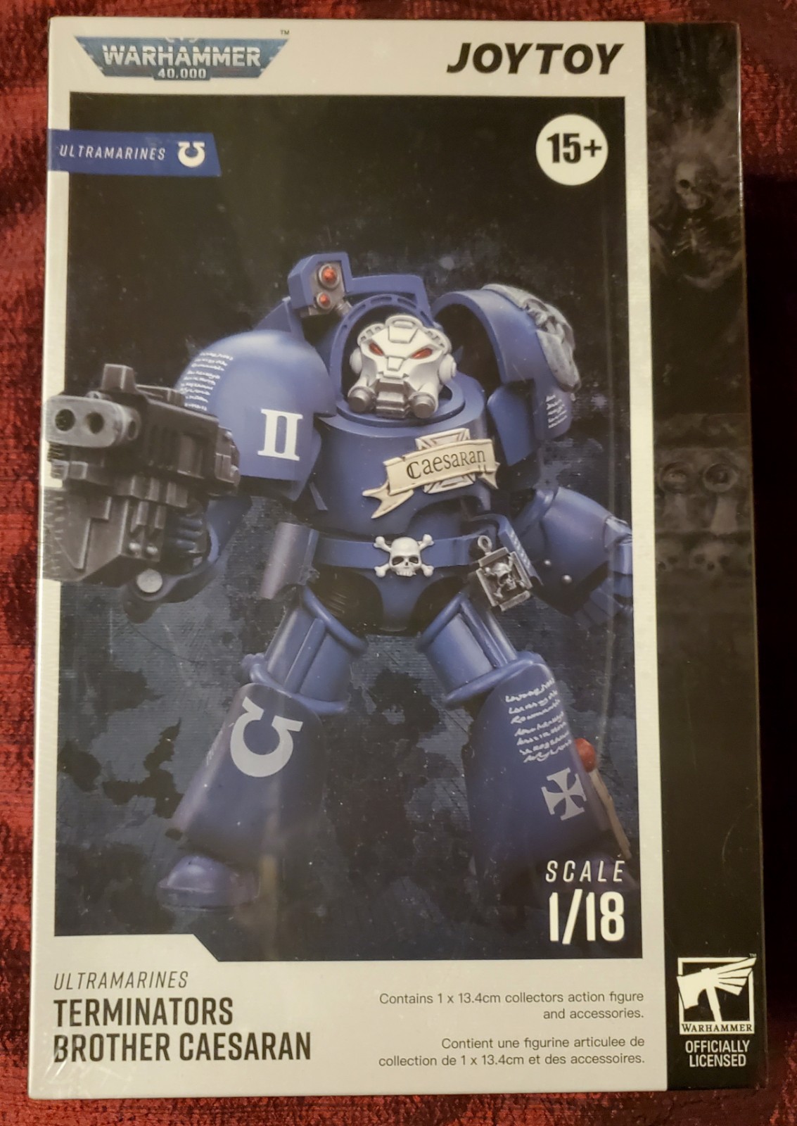 JoyToy Warhammer 40,000 40K Ultramarines Terminator Brother Caesaran