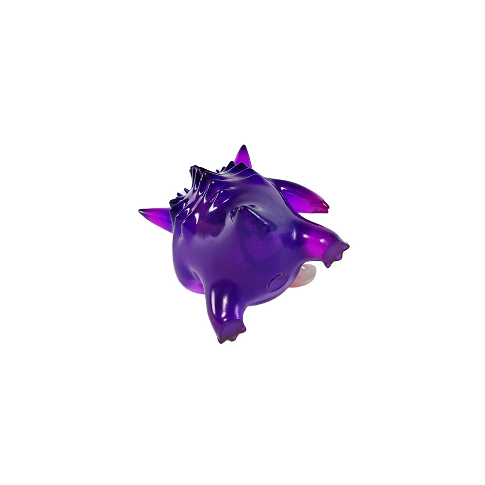 8cm 3.15&Prime; Transparent Custom Made Purple Tongue Gengar Action PVC Figures Toy
