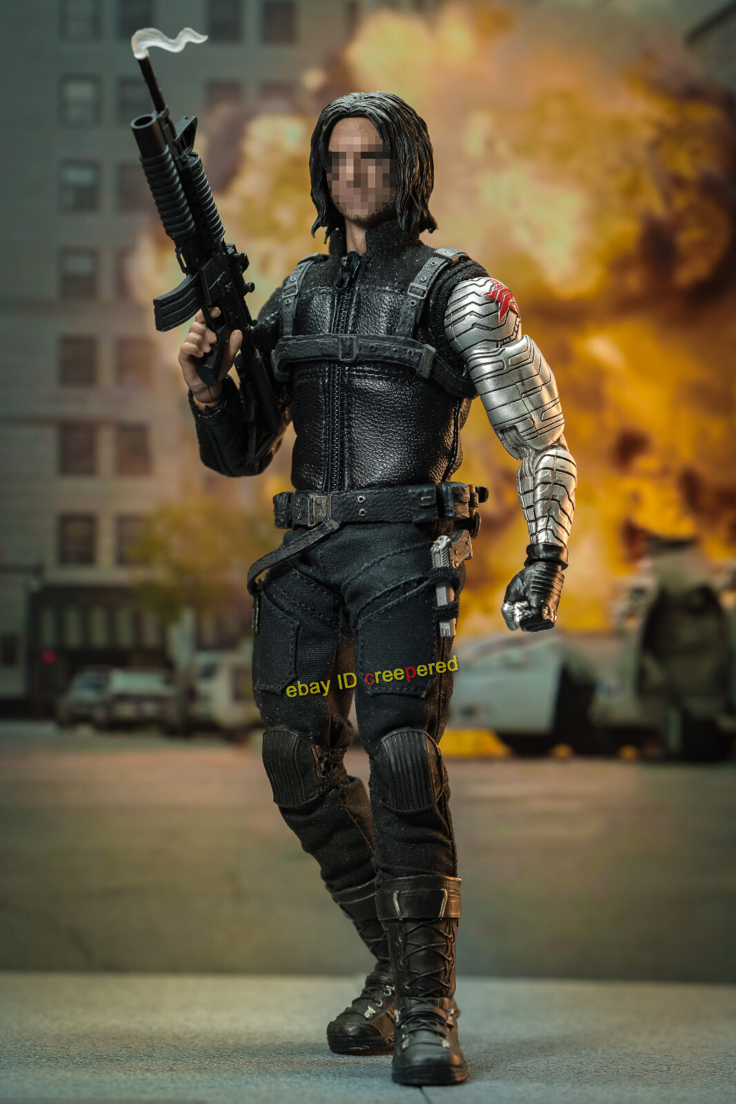 Nota studio Masked killer Captain America Winter Soldier 1/6 Figures no head