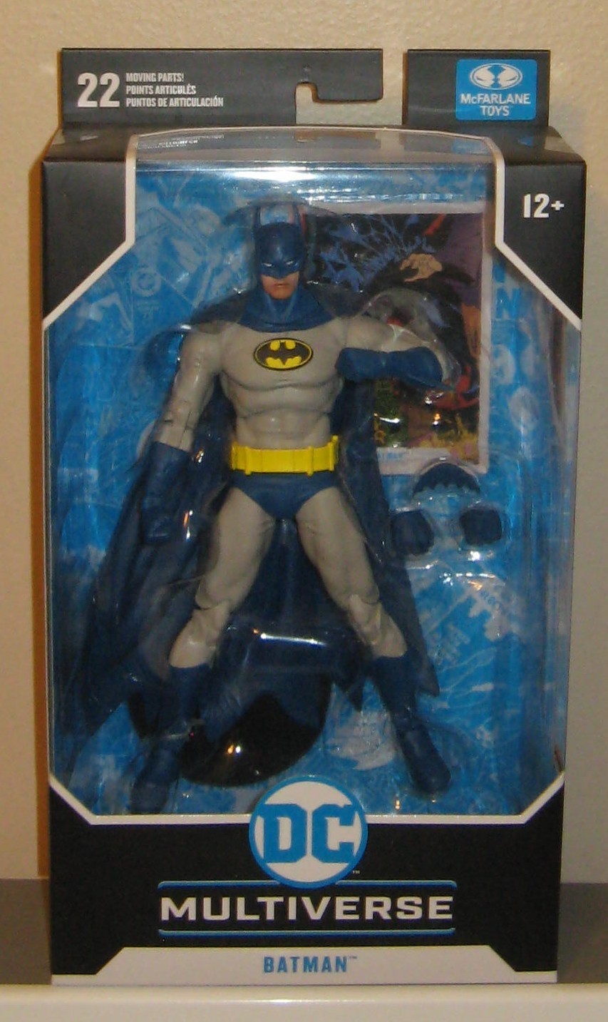 MCFARLANE DC MULTIVERSE BATMAN KNIGHTFALL (CLASSIC BLUE GRAY SUIT) 2023 NEW