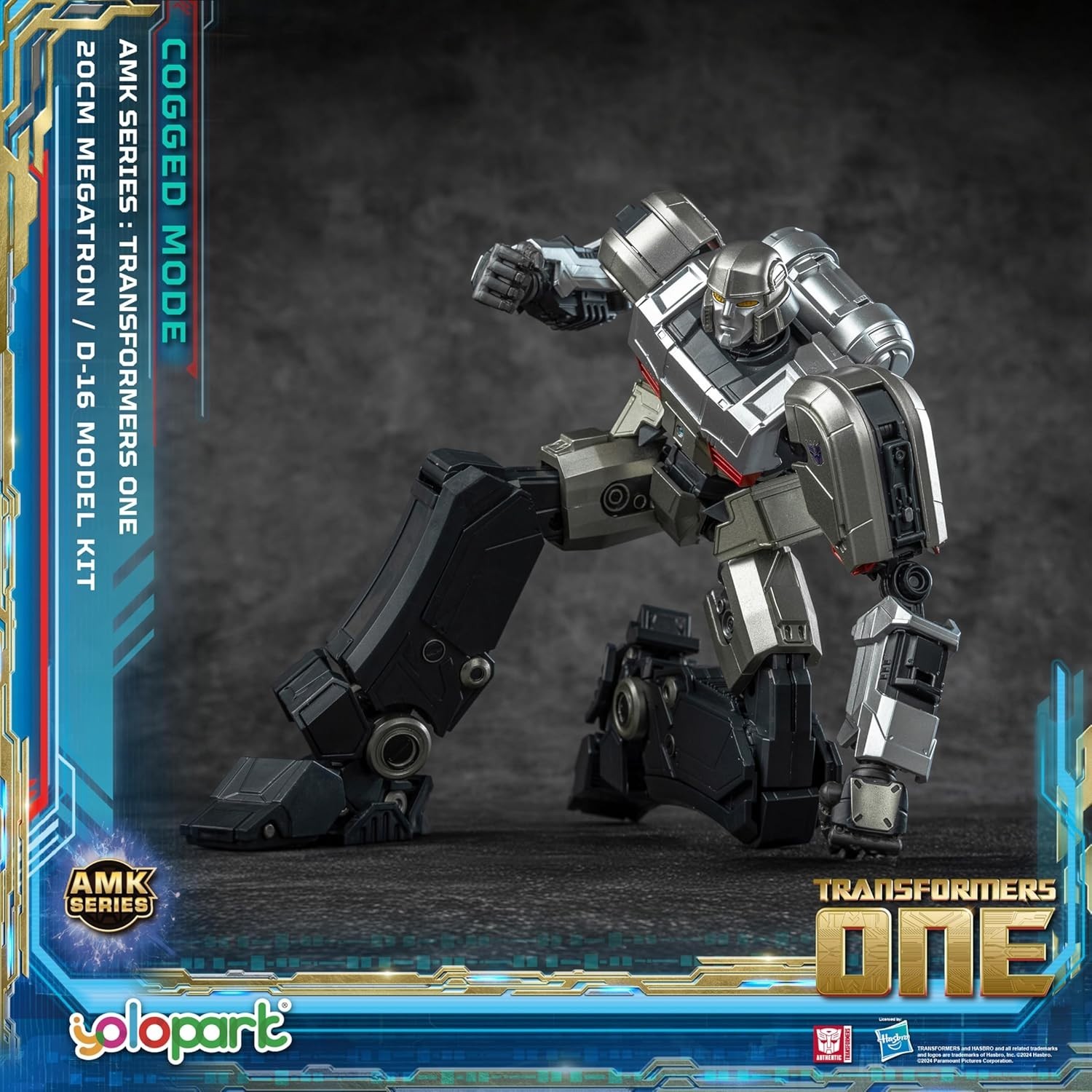 Yolopark Transformers One Megatron D-16 Cogged Bot AMK Series 20cm Model Kit