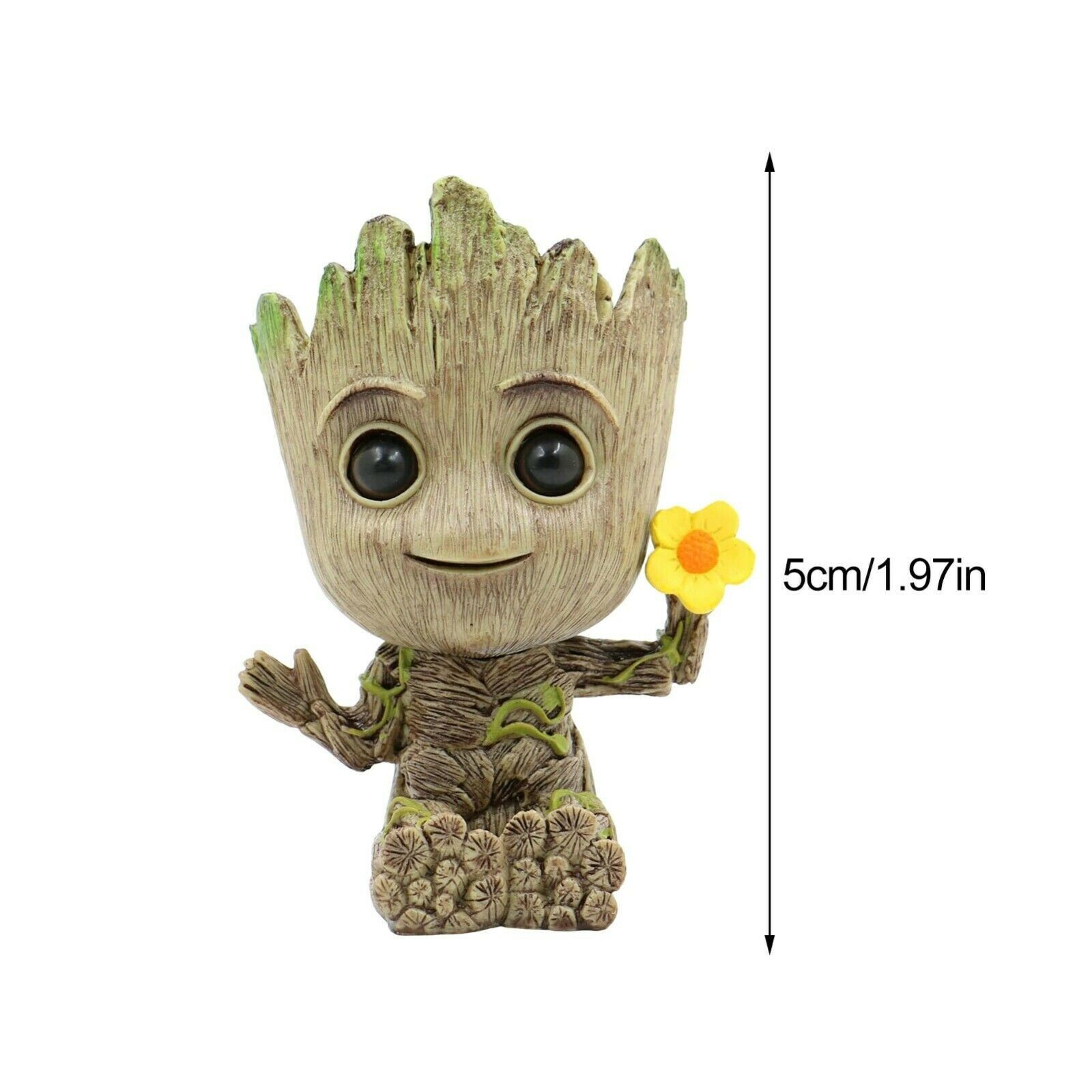 Mini Groot Figurine Miniature Model – Adorable Home Decor