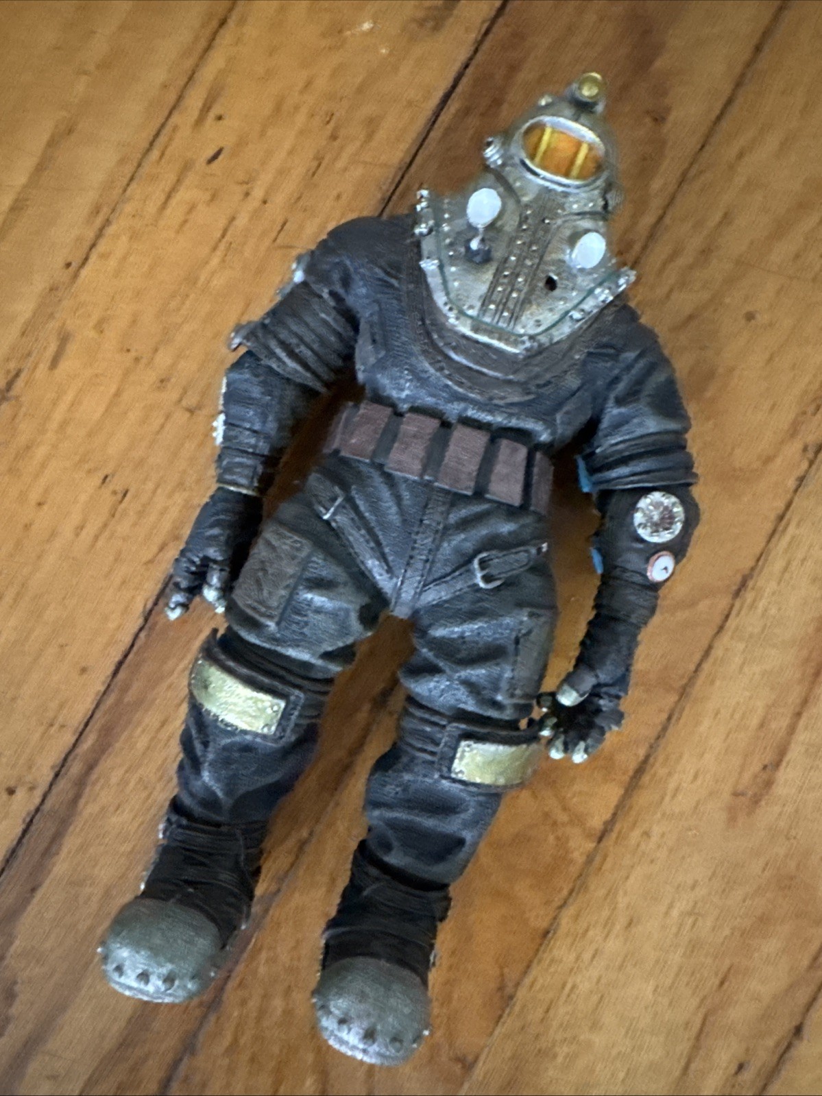 2009 NECA Bioshock 2 Big Daddy Subject Omega 7” Action Figure Incomplete
