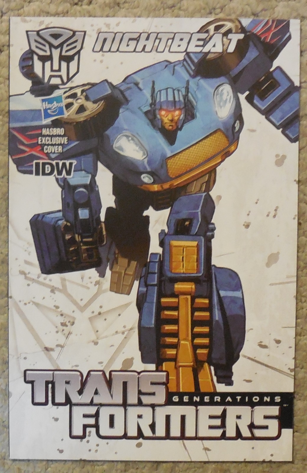 Transformers Generations 30th NIGHTBEAT Comic Book Lot