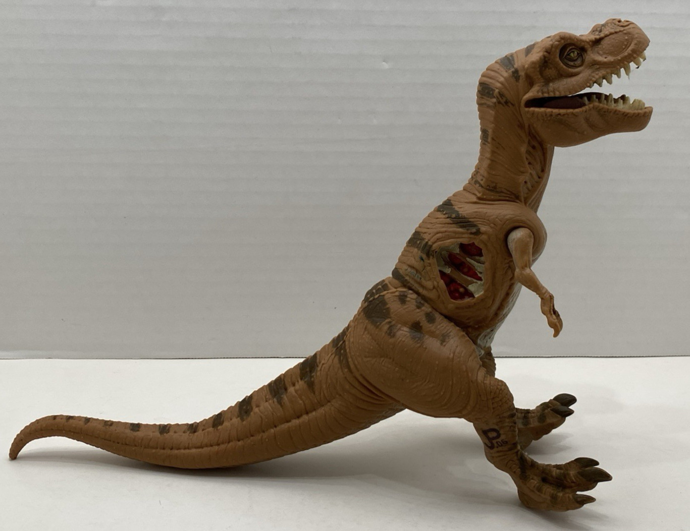 KENNER 1990&rsquo;S JURASSIC PARK ~ JP.06 TYRANNOSAURUS REX T-REX NO WOUND COVER TAN