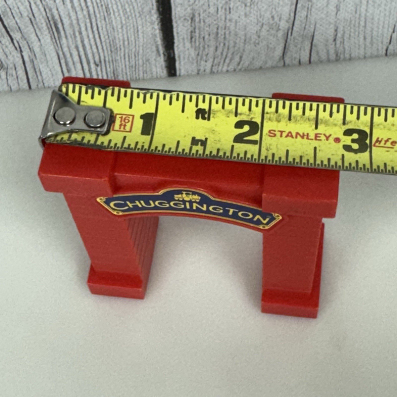 Chuggington Red Brick Archway For Train Set Replacement Part Plastic Rare