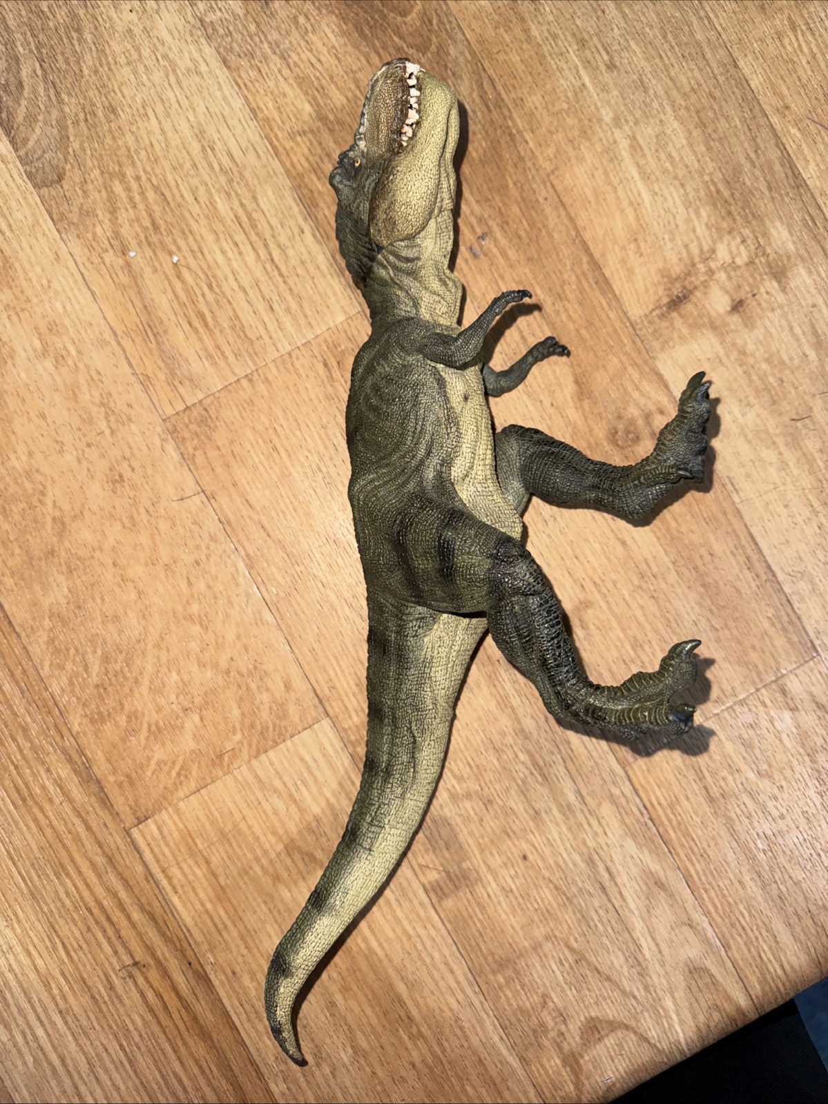 Papo Running Tyrannosaurus Rex Movable Jaw Dinosaur 13”