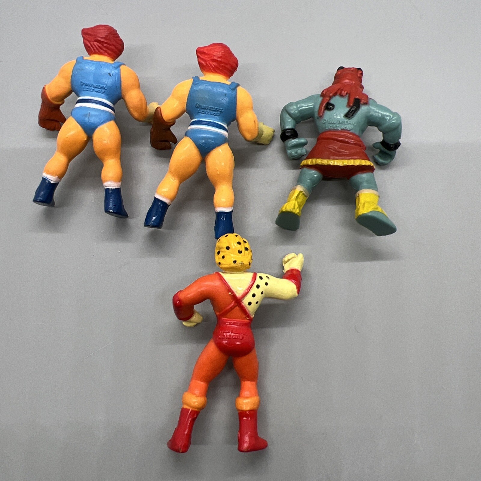 Miniature Thundercat Pvc Mini 1986 Vintage Figure telepix wolf lion-o mum-ra