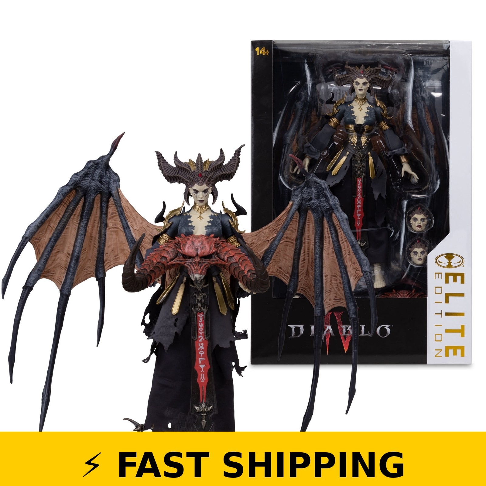 Diablo IV Lilith 7&Prime; Deluxe Action Figure – McFarlane Toys