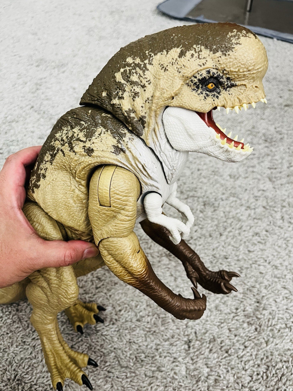 Mattel Jurassic World Rebirth Distortus Rex Rumble N Rampage 22” Figure