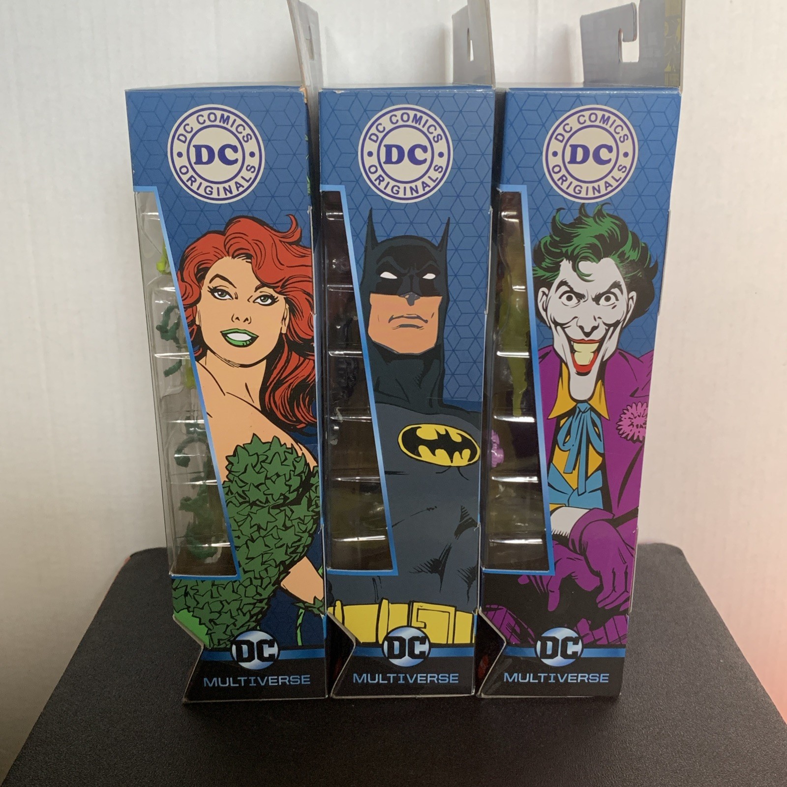 DC Multiverse Original 80 Years Batman Poison Ivy Joker 2019 Mattel Lot (3)