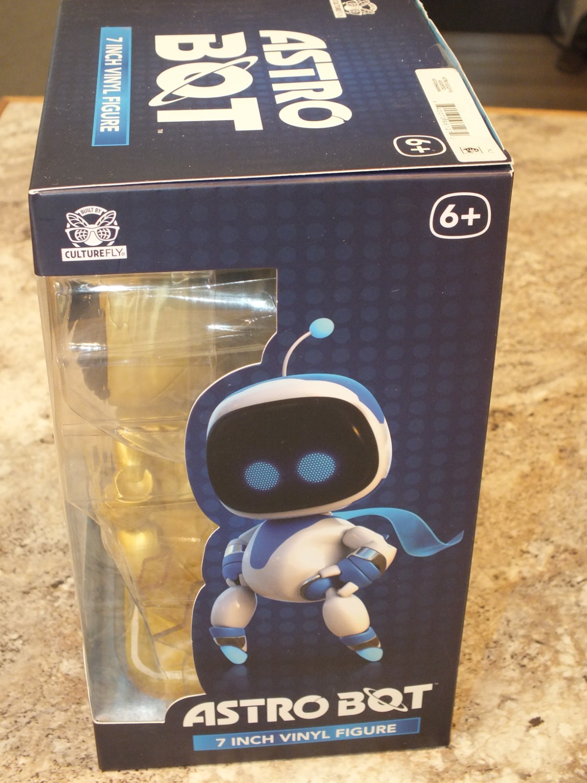Astro Bot Gold Vinyl Figure 7-Inch by CultureFly – Limited Edition – New Sealed