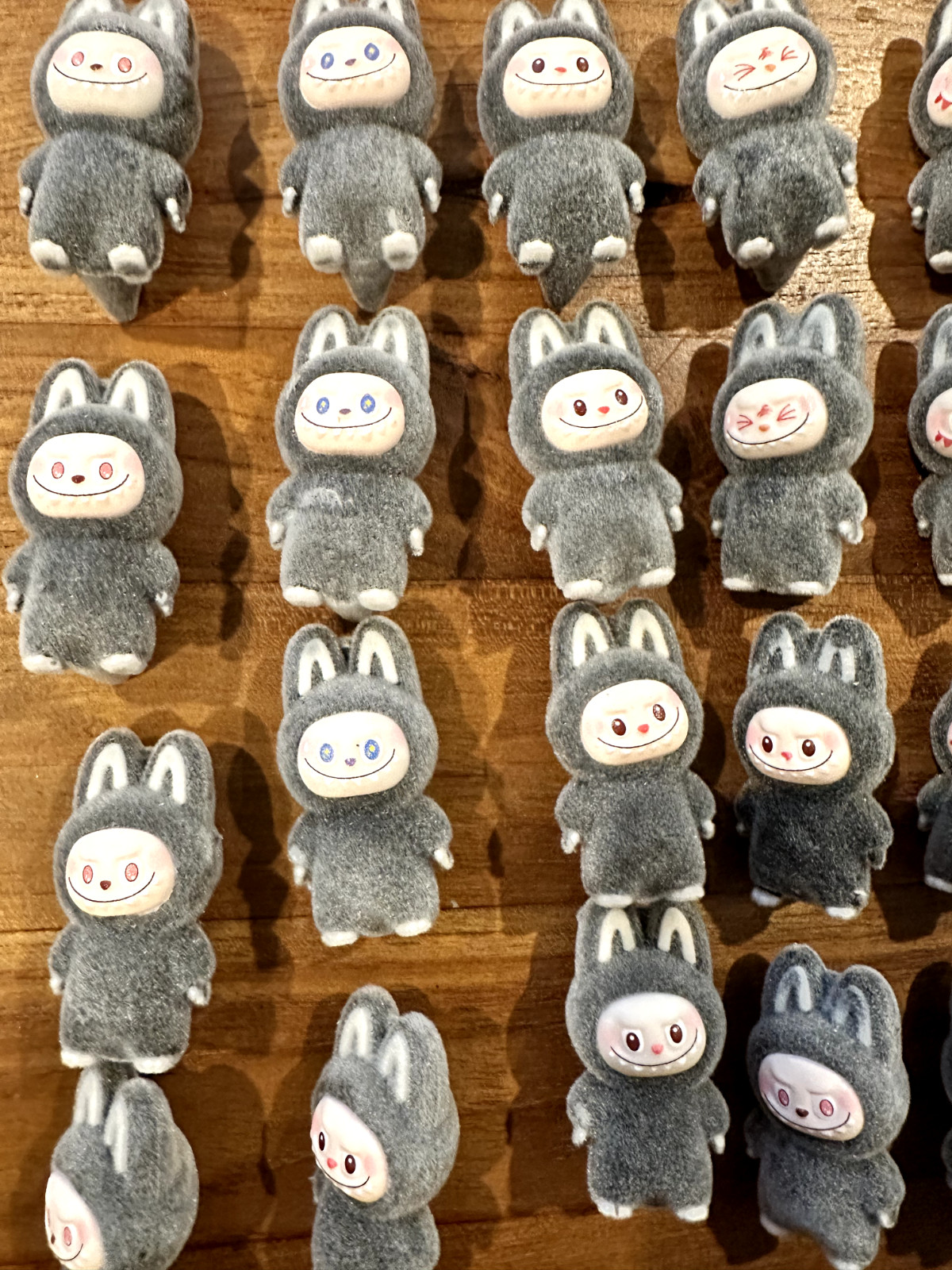 Mini Series Flocking Figures 4cm Cute Gift DIY Decor Toys Kawaii Big Into Energy