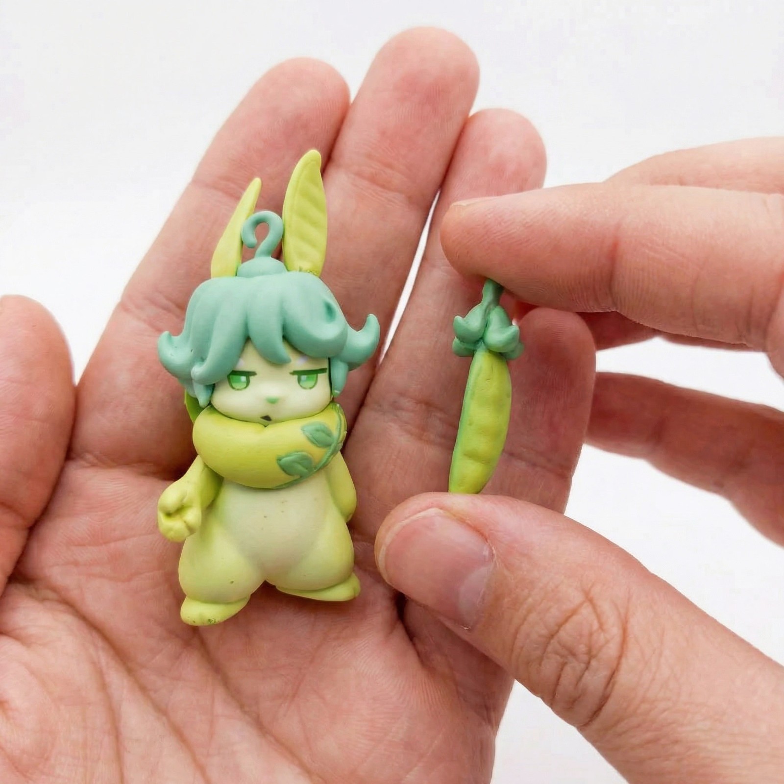 Stand Stones Blind Box Gacha Vegetable Fruit Fairy Mouse Bunny Penguin Figure