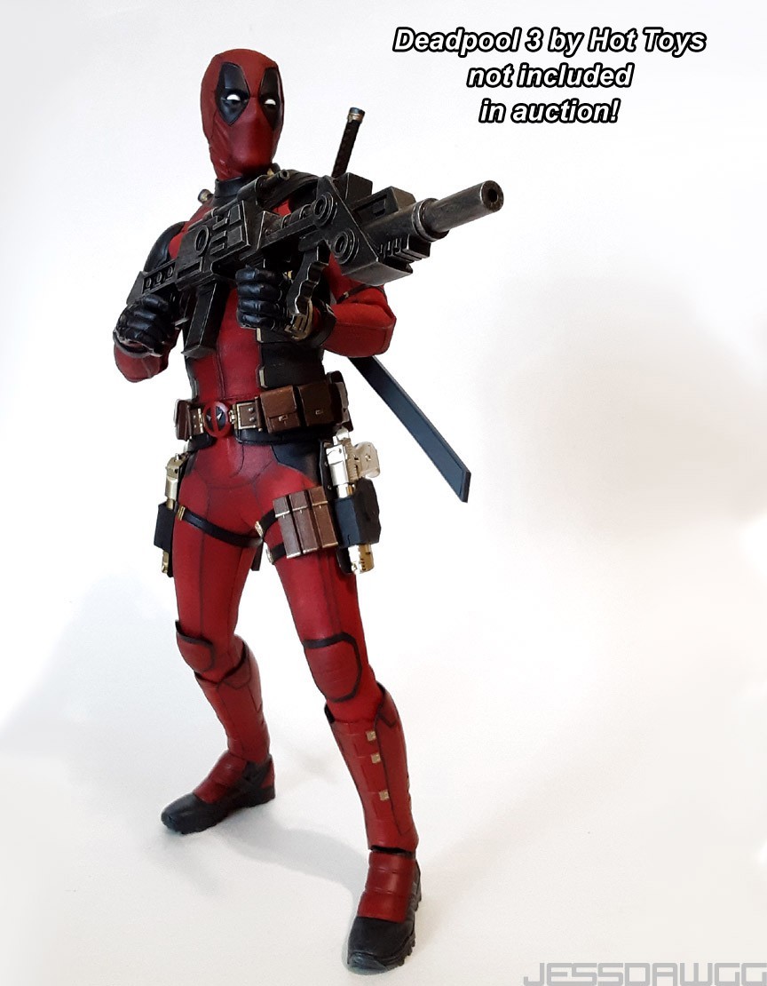 1/6 Sci-Fi blaster rifle for 12&Prime; Figure Star Wars hot Toys Sideshow Trek