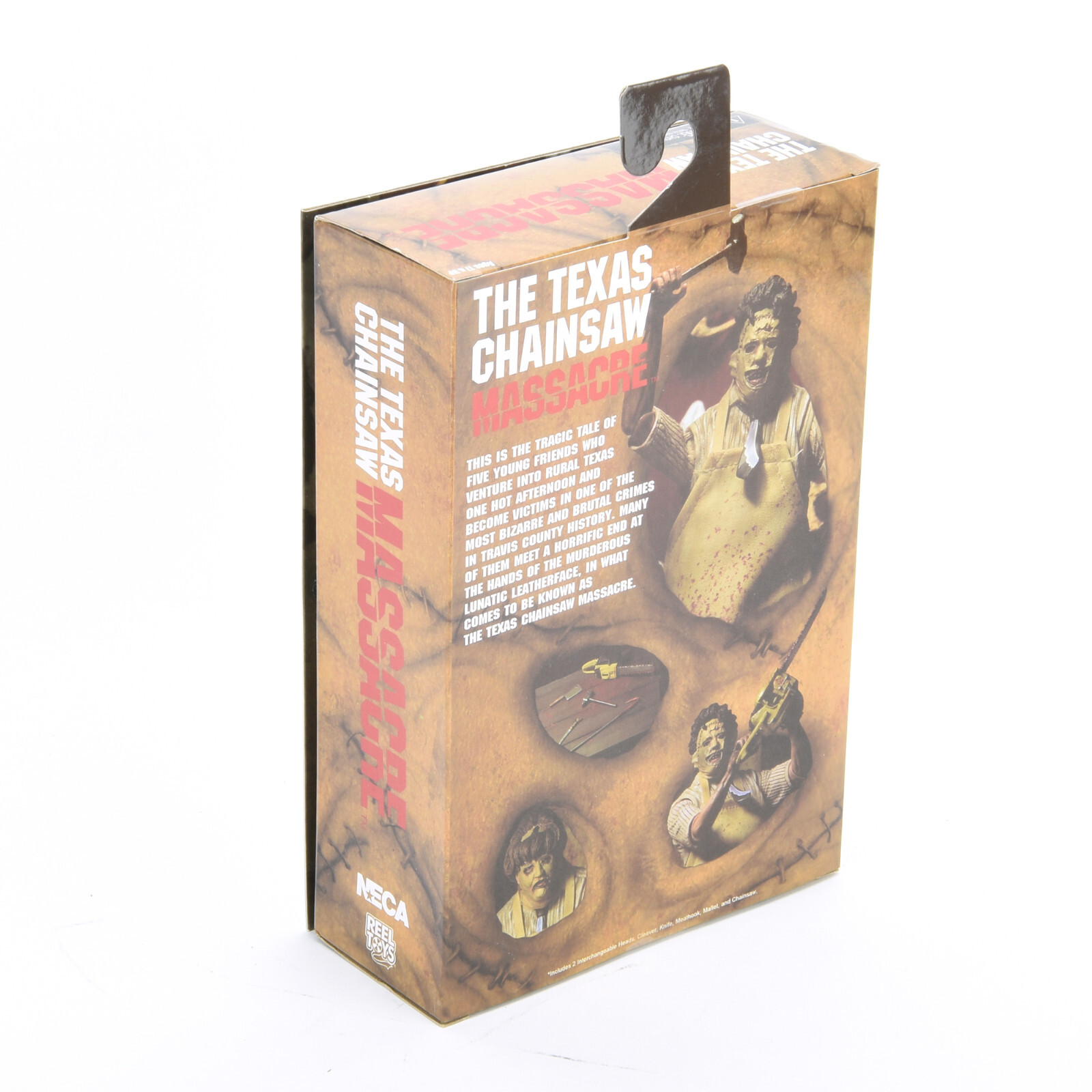 The Texas Chainsaw Massacre Leatherface 7&Prime; Action Figure Horror Moives Open Box