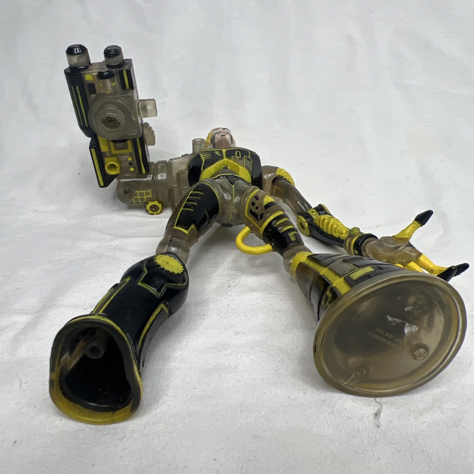 X Men The New Mutants Warlock Action Figure – 1998 Marvel Toy Biz – Not Complete