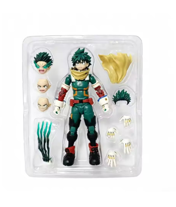 SHF My Hero Academia Deku Izuku Midoriya Articulated Action Figure 15cm