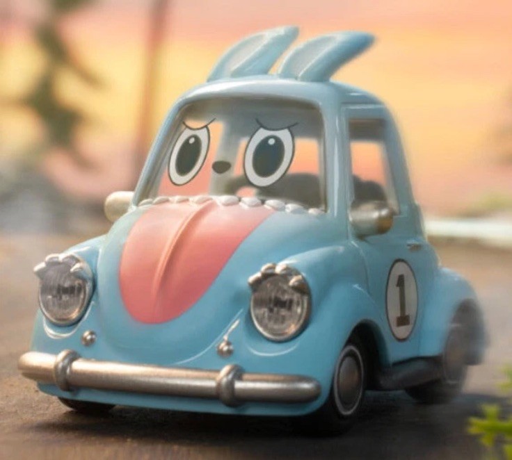 POP MART POPCAR Happy Weekend Blind Box Confirmed Figure Rare Labubu Cute