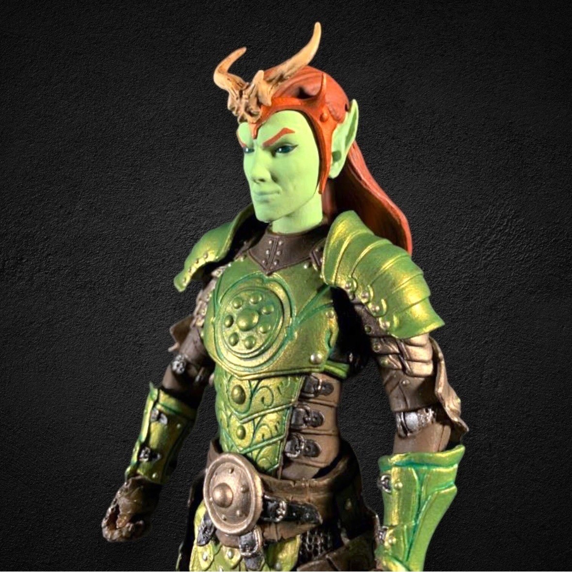 Mythic Legions Tactics War Aetherblade Male Elf Deluxe Legion Builder Bonus Head