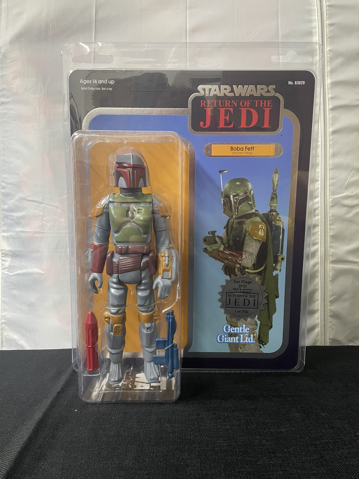 Gentle Giant Star Wars Boba Fett San Diego 1/750 Jumbo Figure ROTJ 2021 Jedi