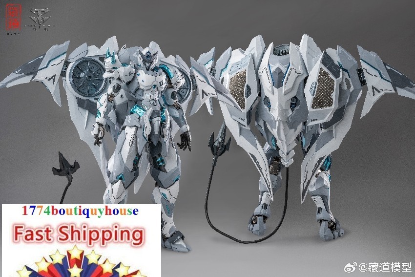 NEW box CANGDAO MODEL CD-07W White Ghost Mech ninja alloy toys 25cm USA SELLER