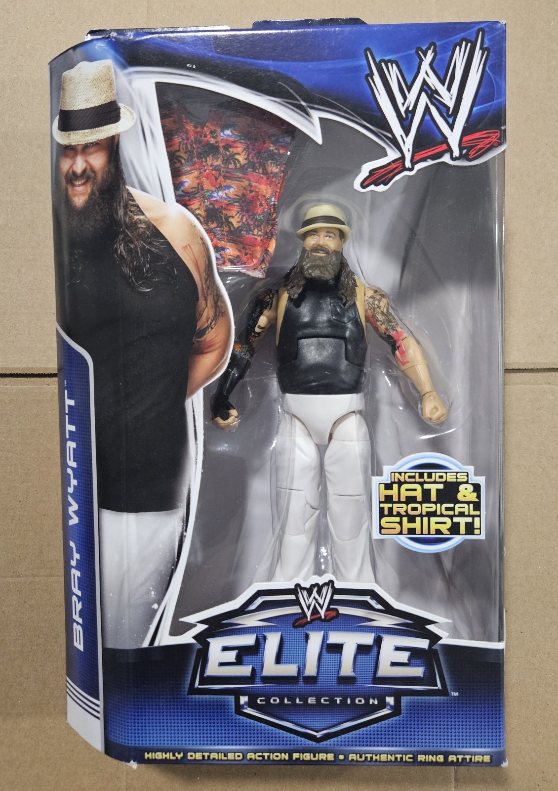 WWE Elite Collection Bray Wyatt Series 28 Action Figure with Hat & Shirt