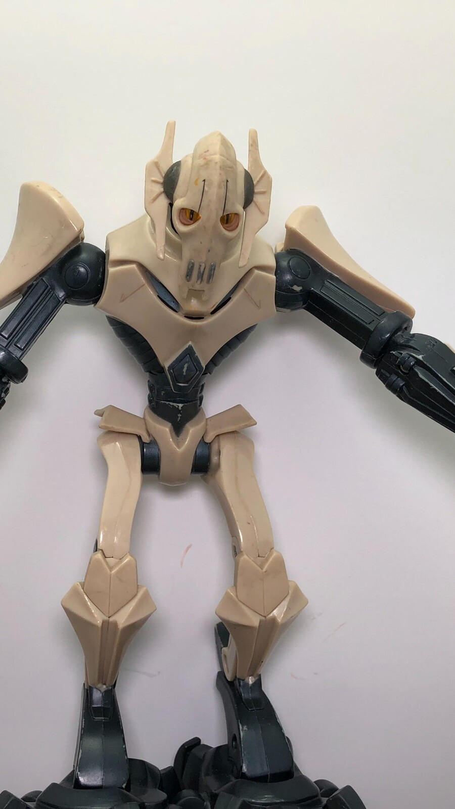 Star Wars General Grievous LFL Action Figure C-015D Black Sound Lights 2009